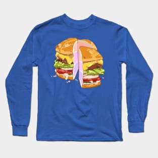 Hamburger Cake Long Sleeve T-Shirt